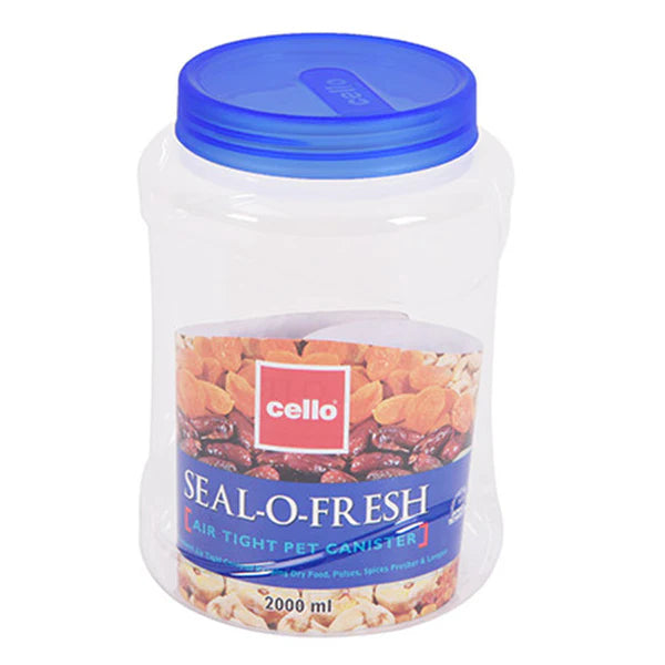 Cello Plastic Jar 2000ml HCO3011