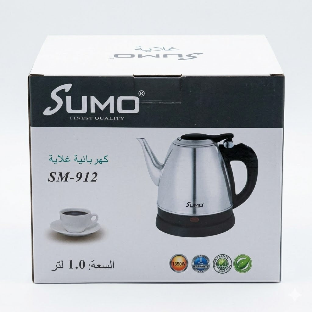 1 Liter Electric Kettle KT-912