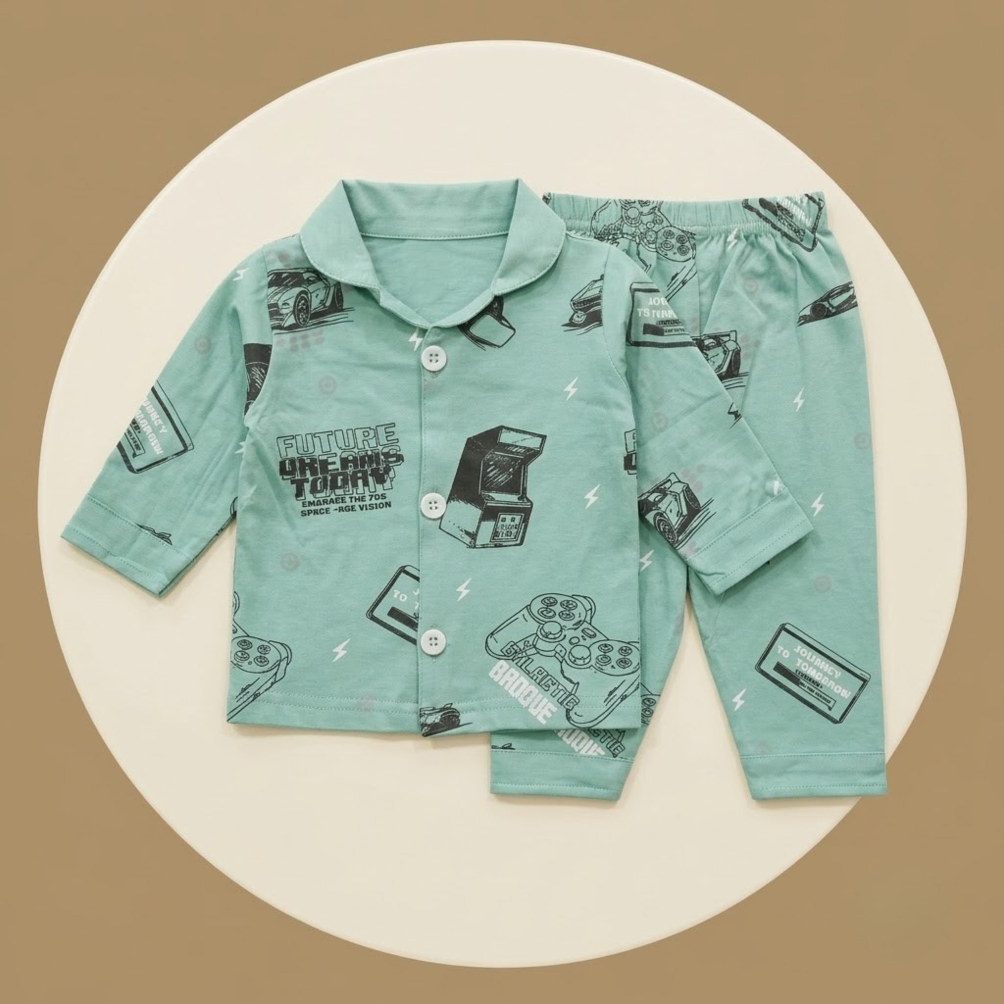 Baby L/S Pajamas RY-40899