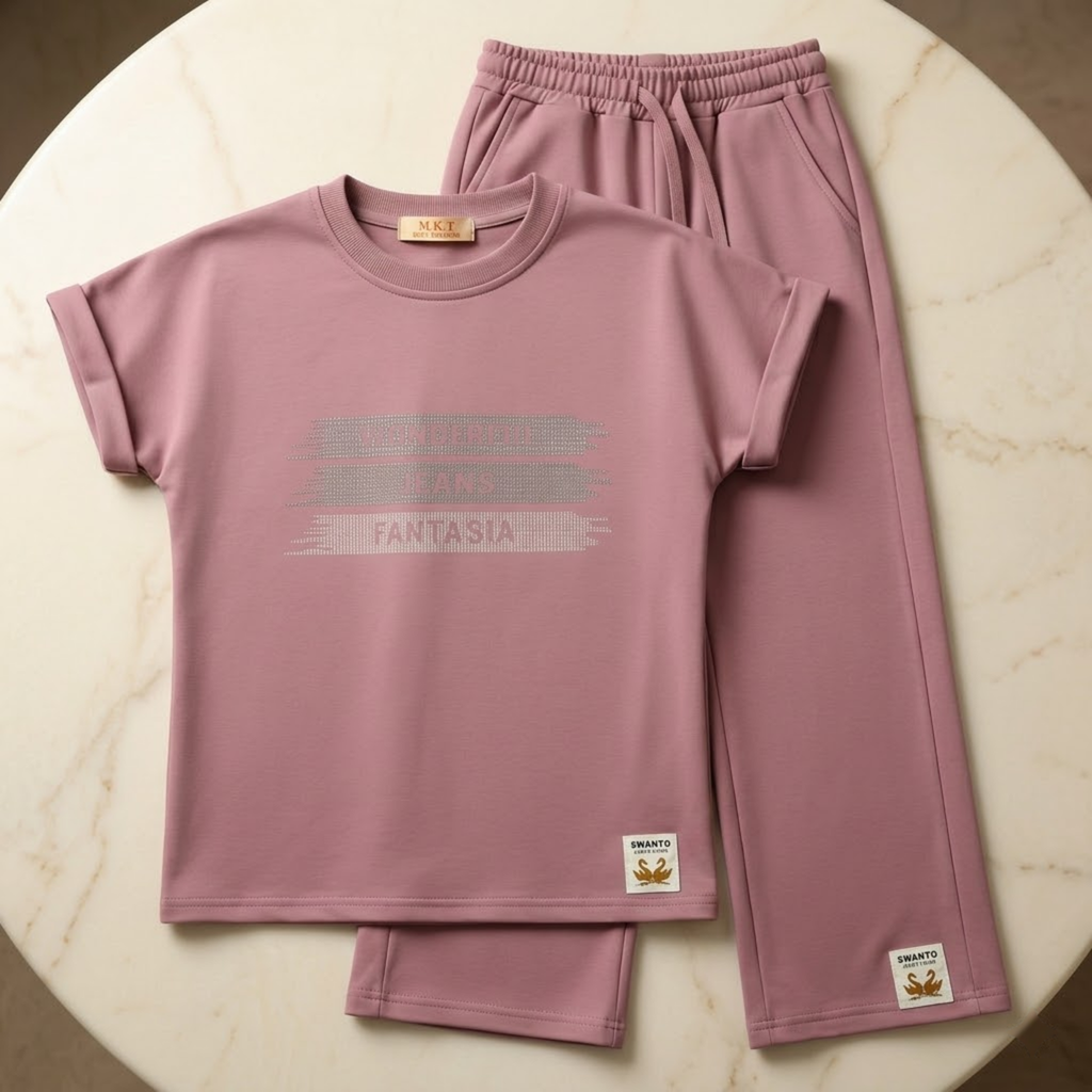 Girls H/S Pajamas MKT-5766C