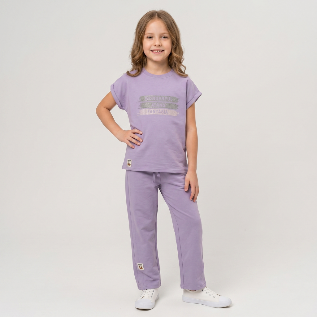 Girls H/S Pajamas MKT-5766C