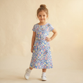 Girls Frock Sea Shell Blue
