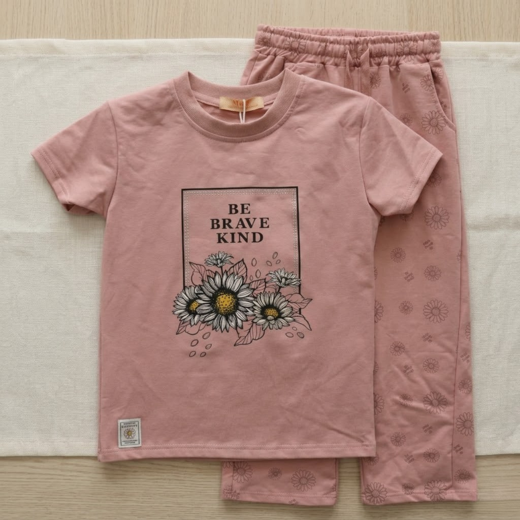 Girls H/S Pajamas MKT-5754C