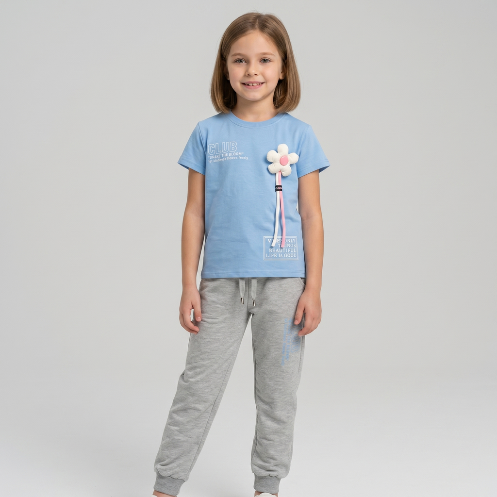 Girls H/S Pajamas MKT-5761C