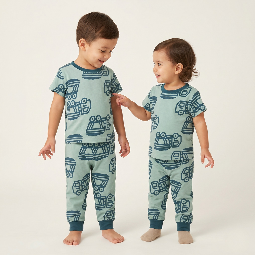 Loaded Truck H/S Pajamas
