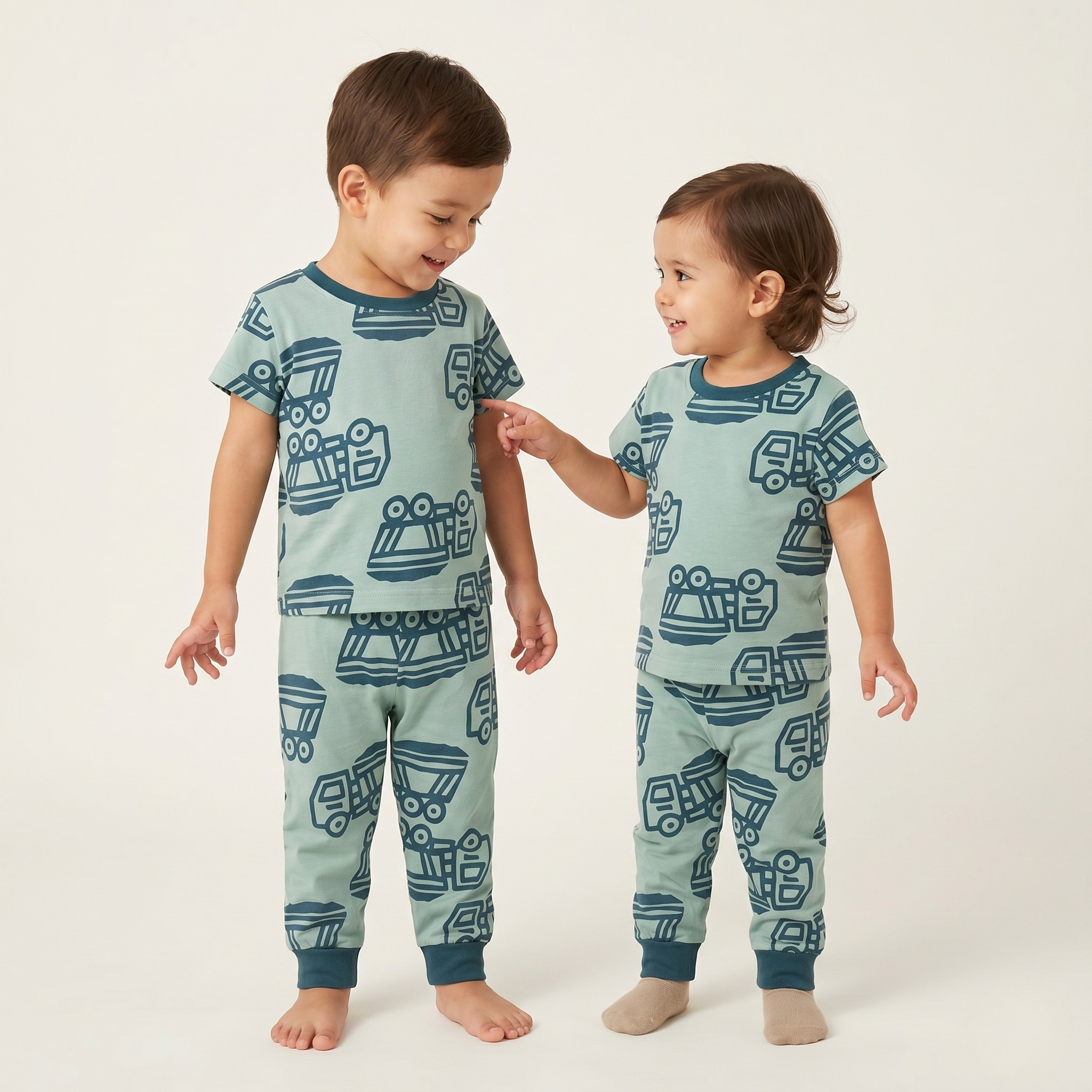 Loaded Truck H/S Pajamas