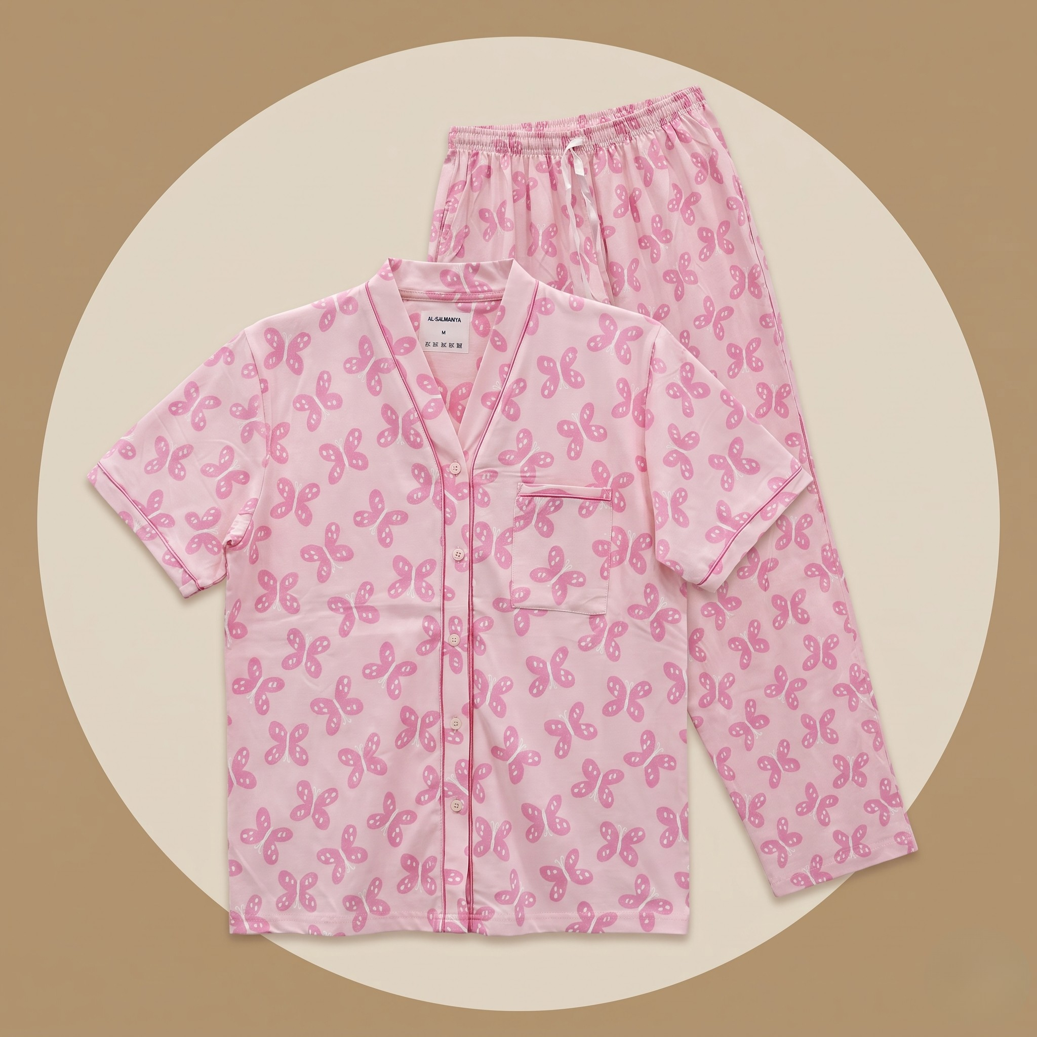 Womens Pajamas 2Pcs CT-3804