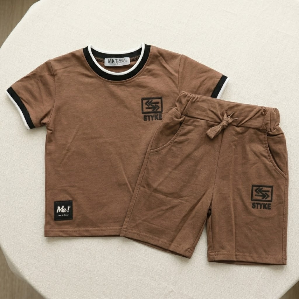 Boys H/S (w/shorts) MKT 5376B