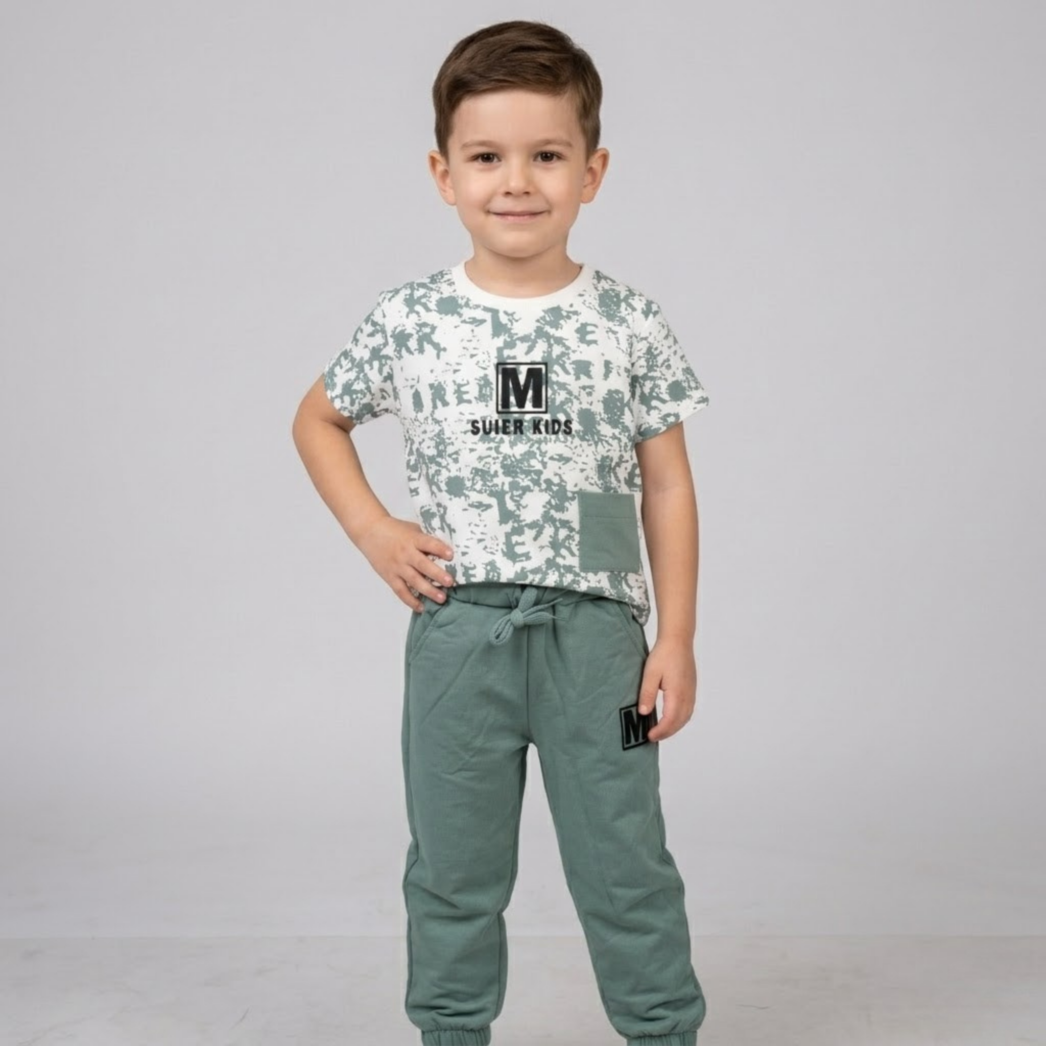 Kids H/S Pajamas MKT 6039B