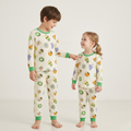 Fruits White Kids L/S Pajamas