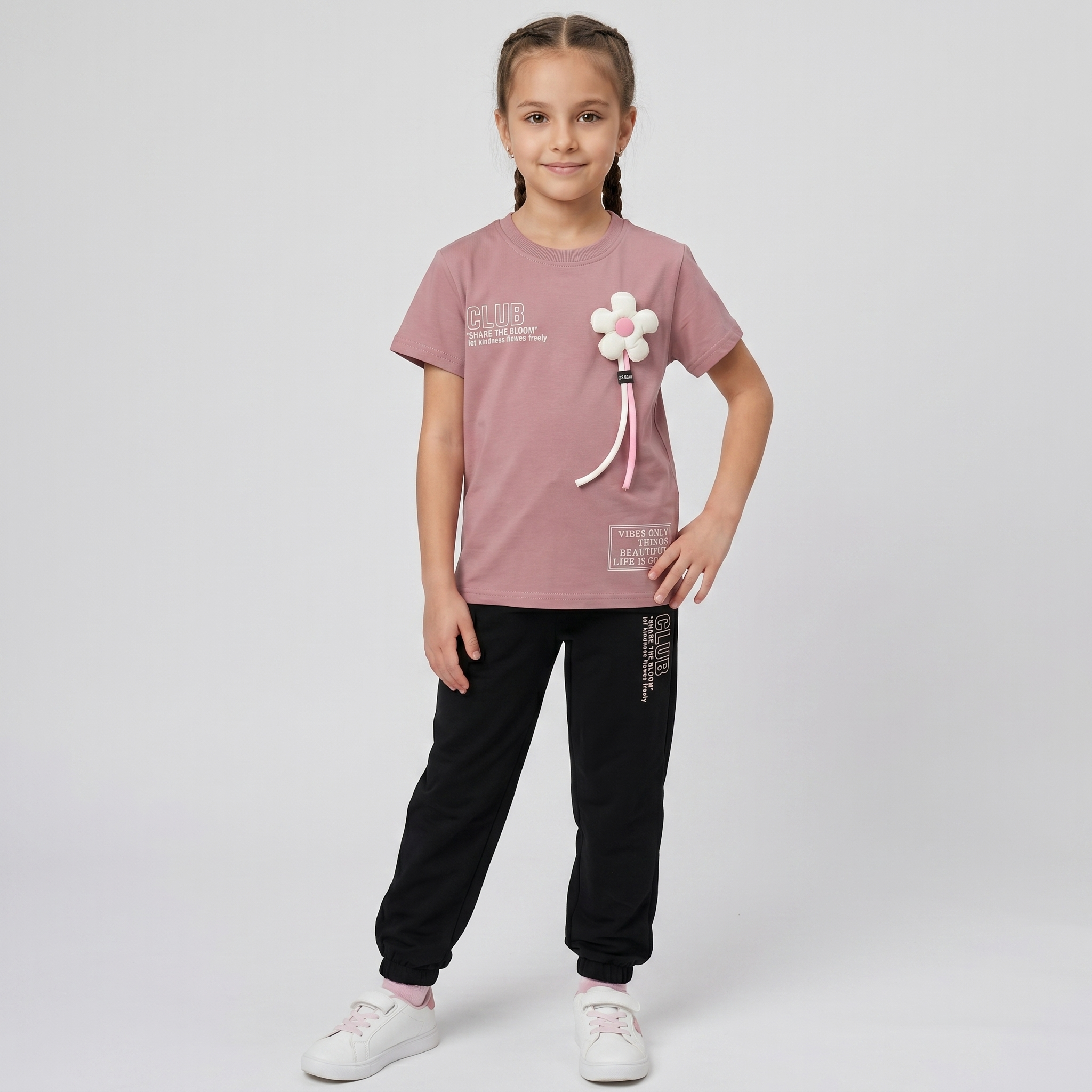 Girls H/S Pajamas MKT-5761C