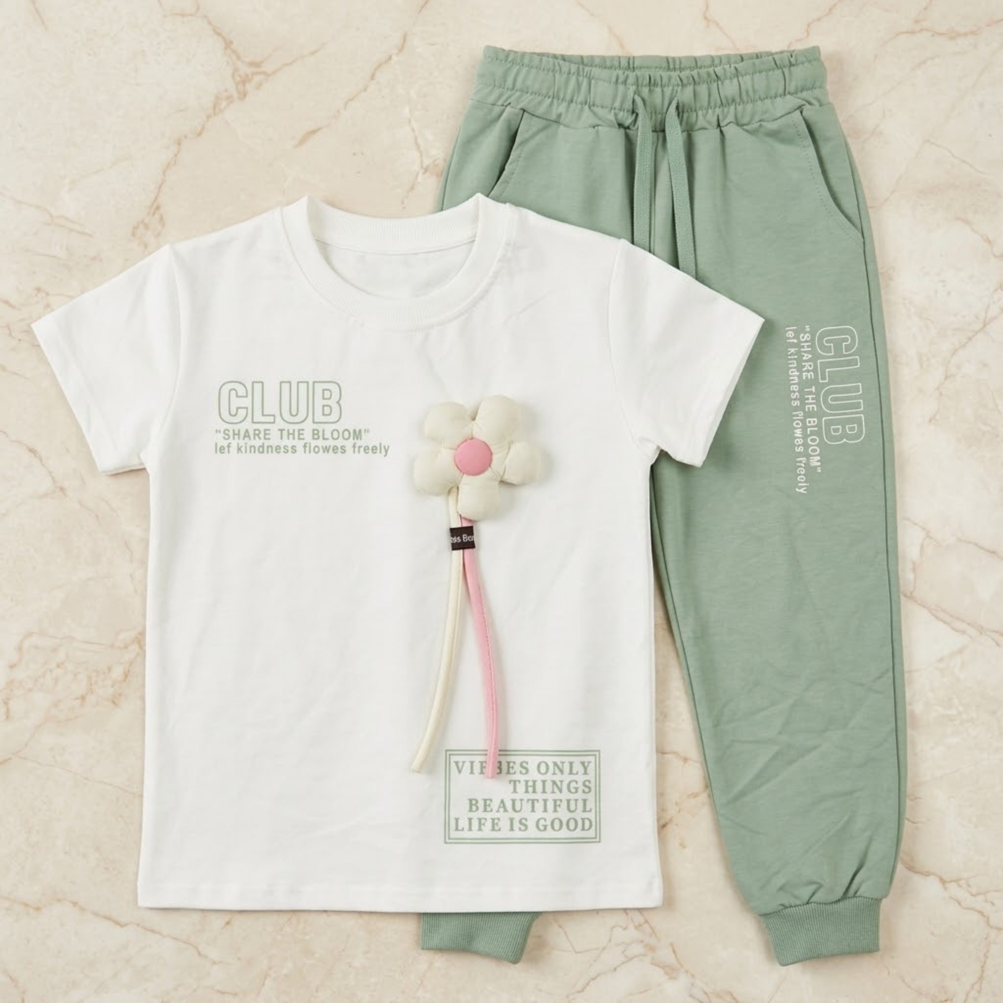 Girls H/S Pajamas MKT-5761C