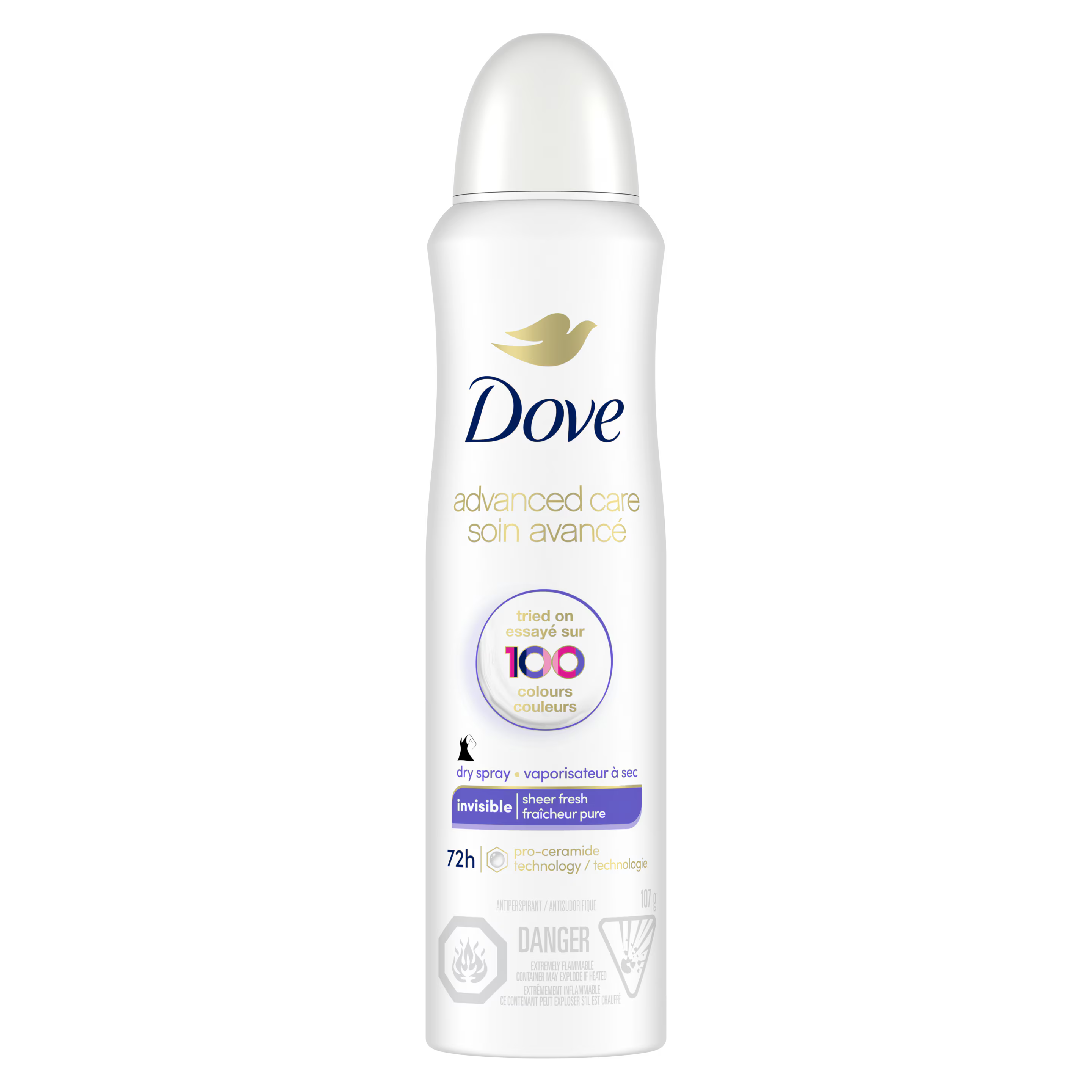 Dove Invisible Dry Spray