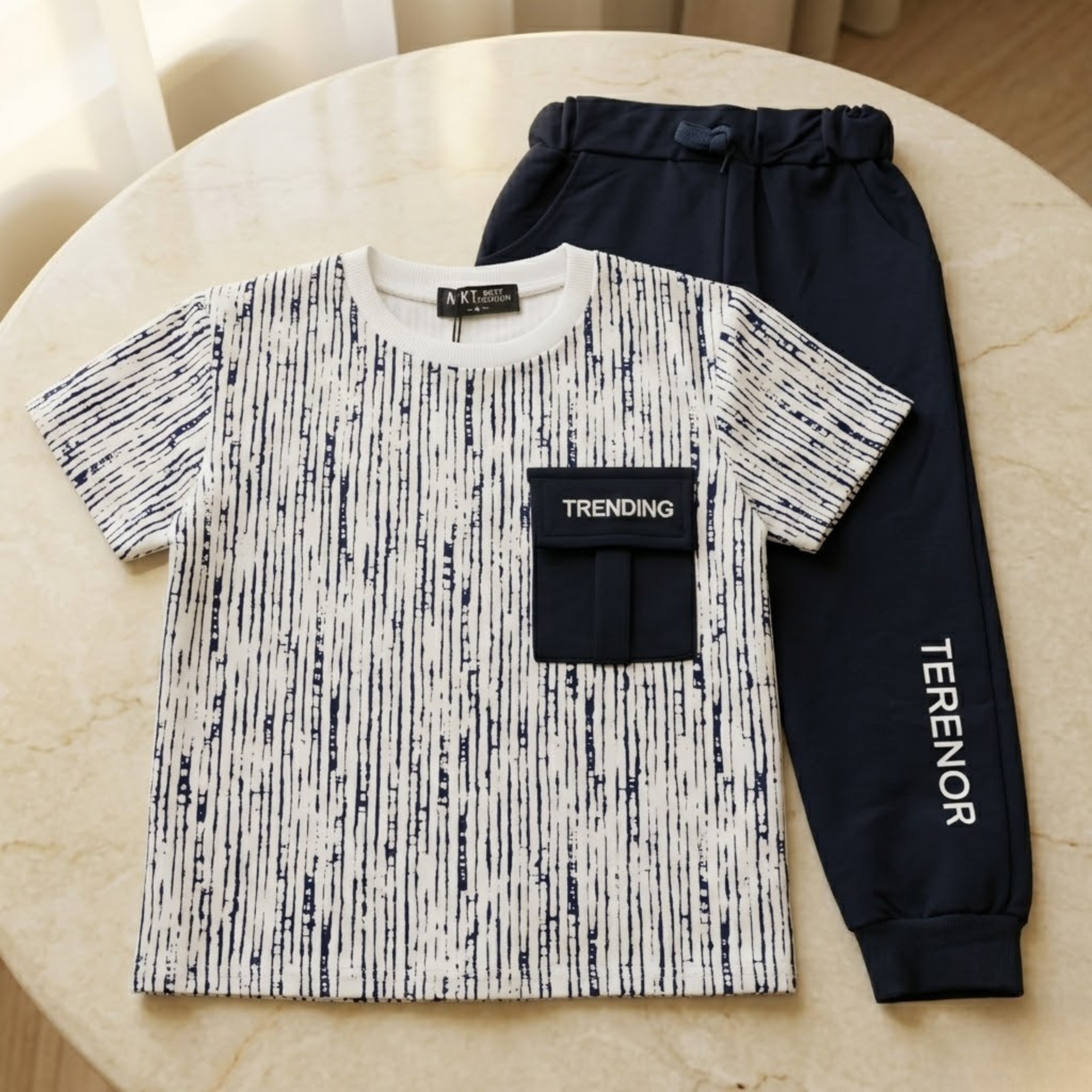 Kids H/S Pajamas MKT 6009B