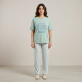 Womens Pajamas 2Pcs FG-2680