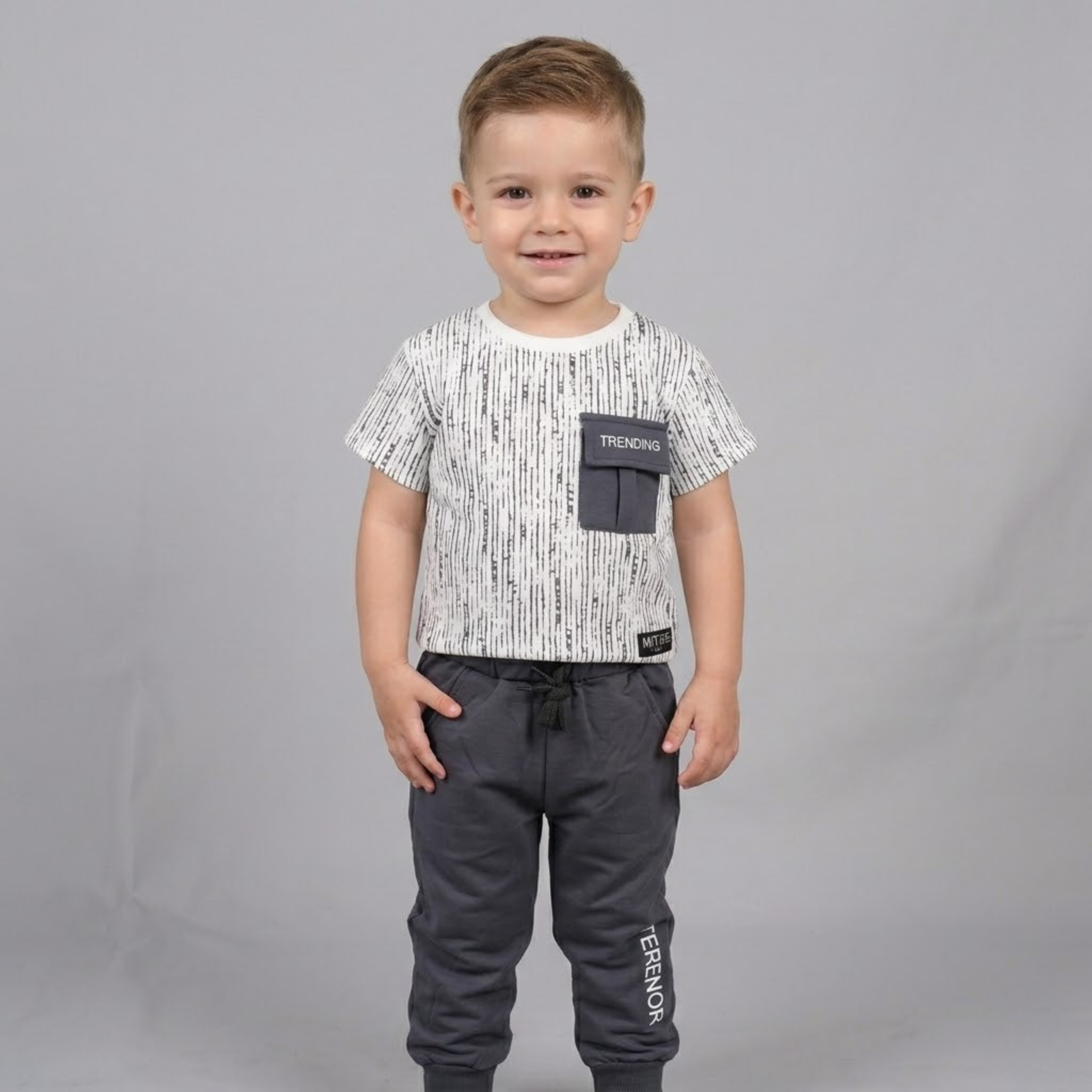 Kids H/S Pajamas MKT 6009B