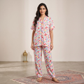 Womens Pajamas 2Pcs CT-3809