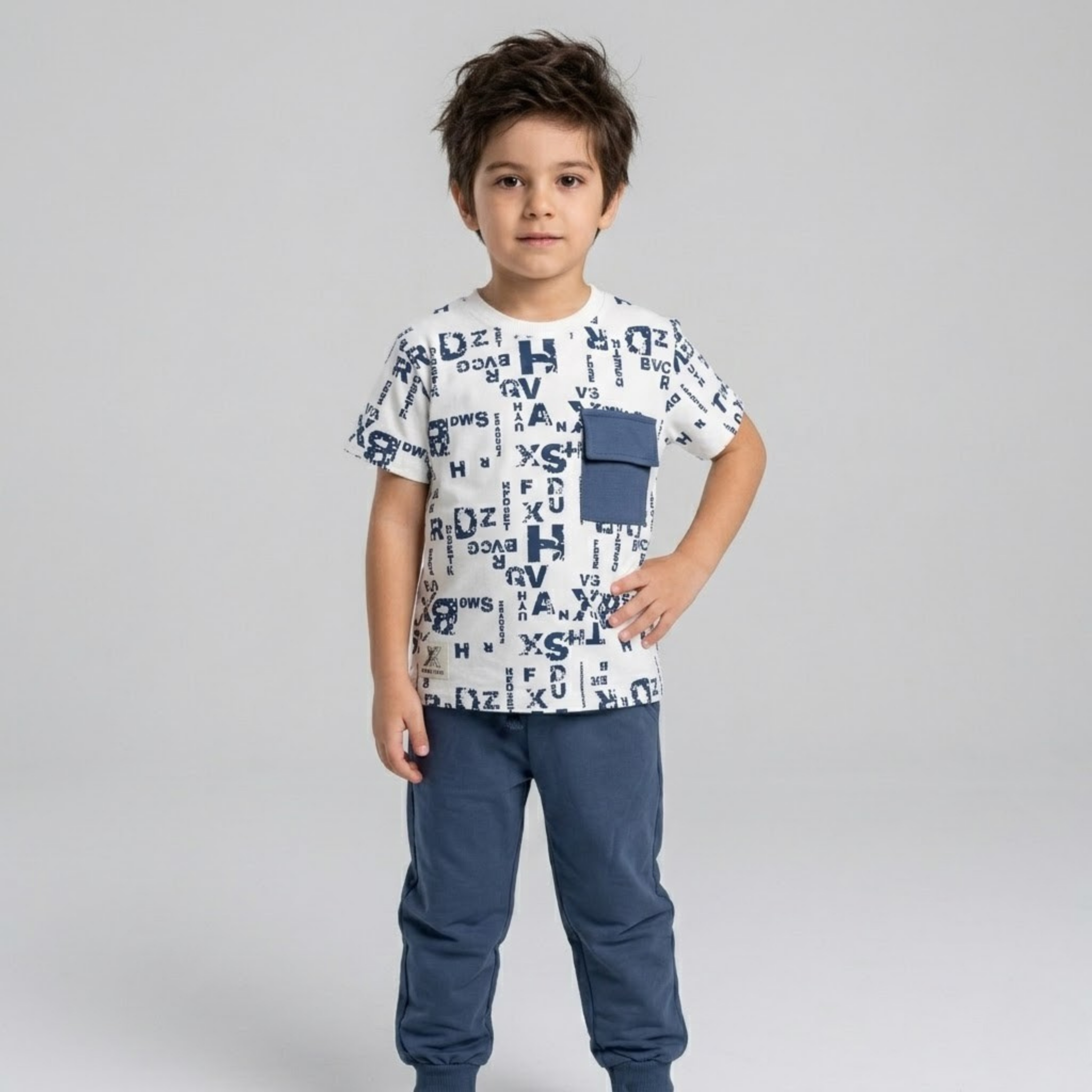 Kids H/S Pajamas MKT 6002B