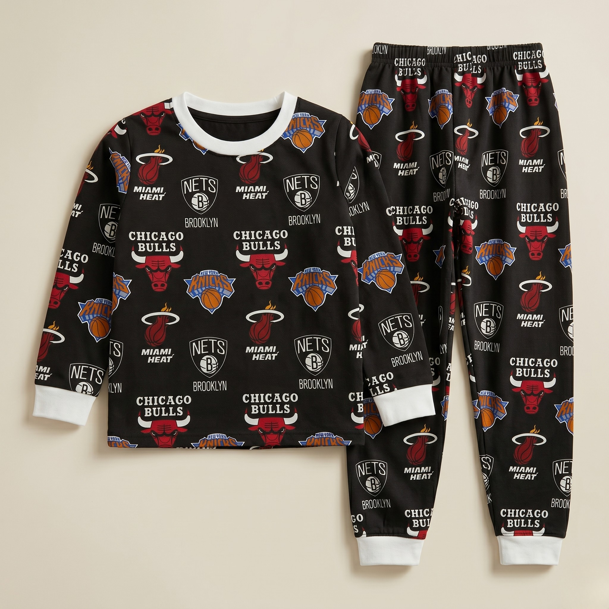 Chicago Bulls Kids L/S Pajamas