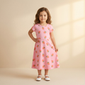Girls Frock Strawberry