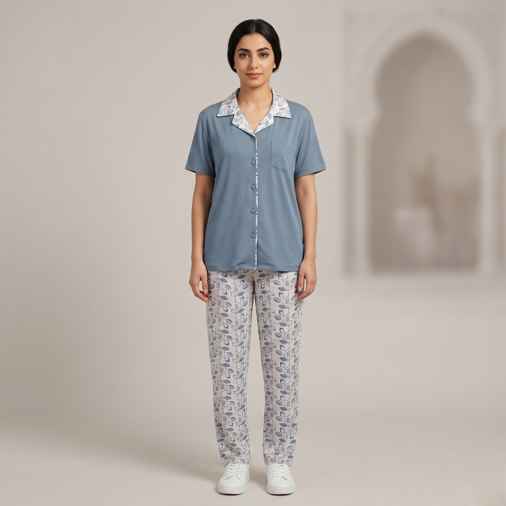 Womens Pajamas 2Pcs FG-2683
