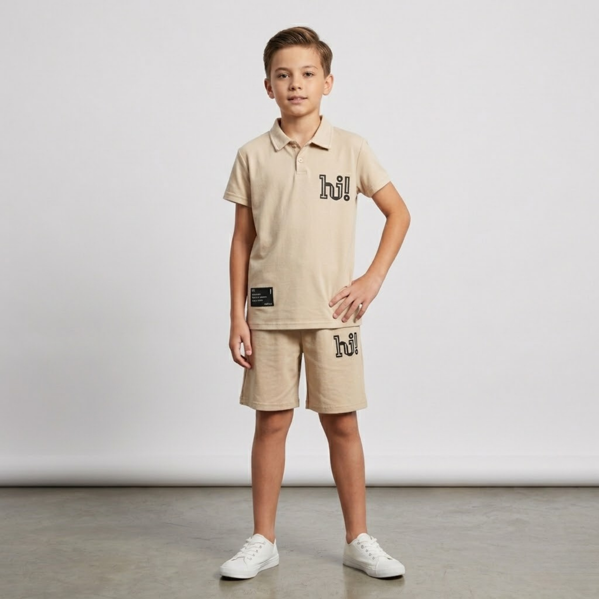 Kids H/S (W/Shorts) FR-903C