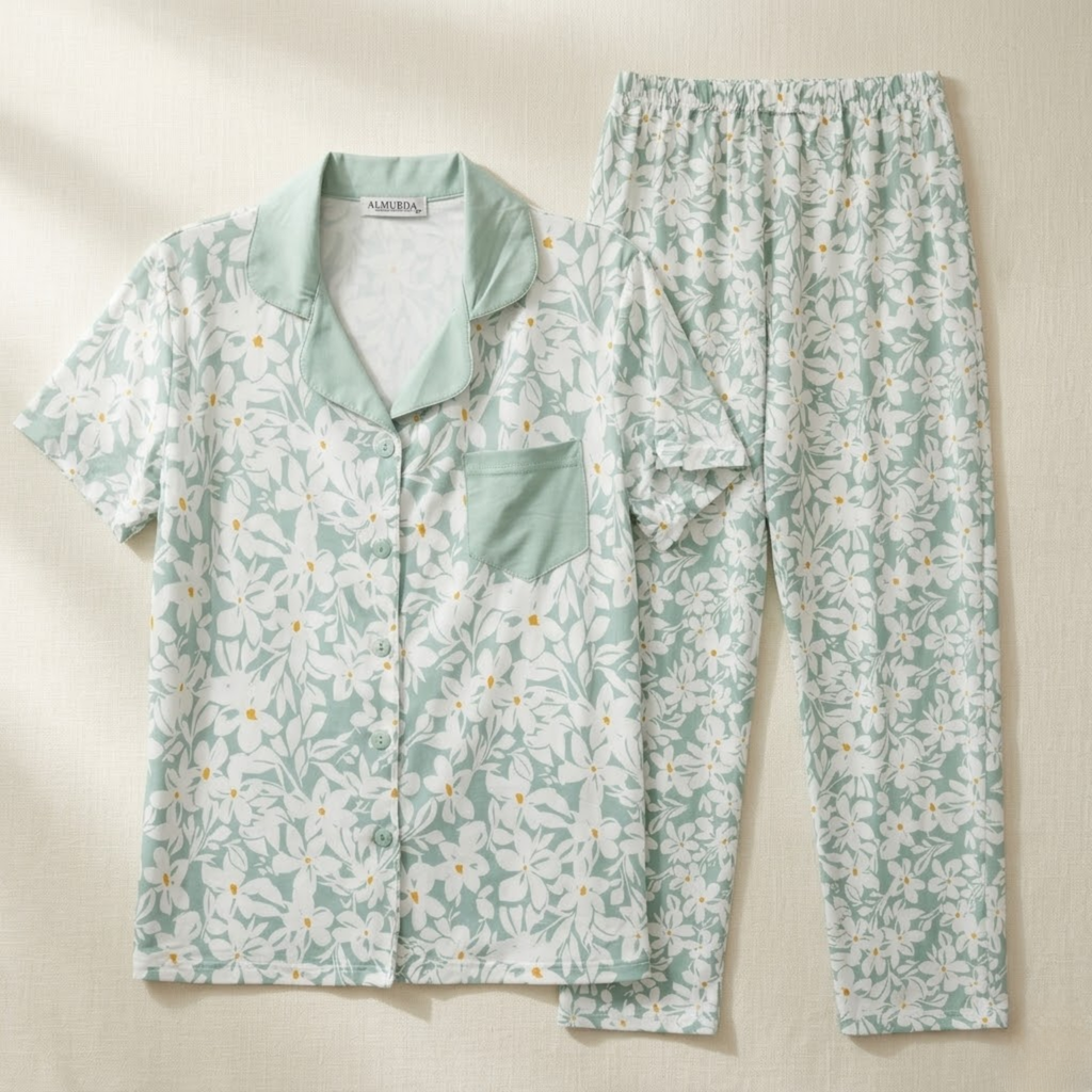 Womens Pajamas 2Pcs FG-2687