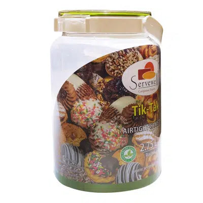 Round Tic Tac Jar 2.750 Liters HSW8416