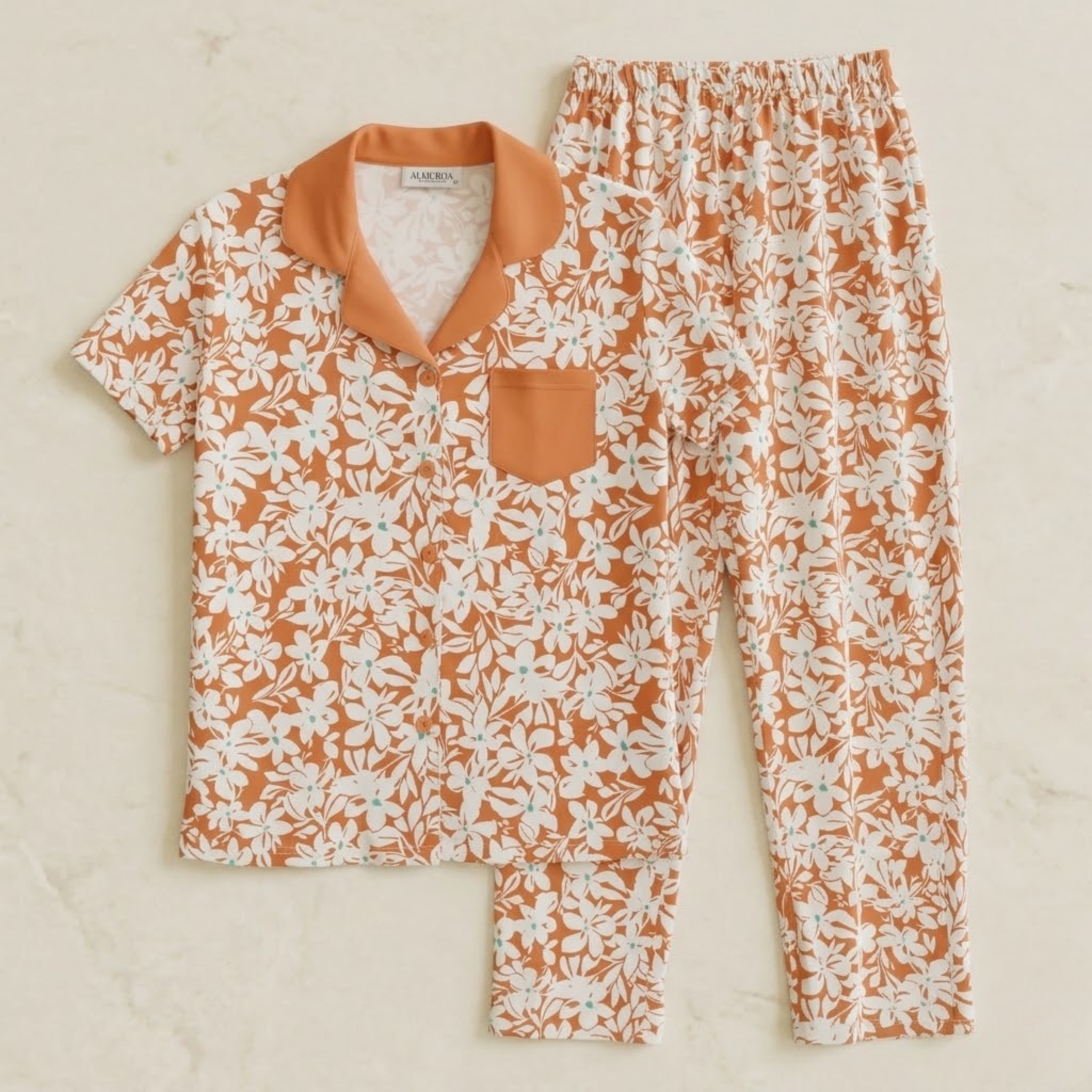 Womens Pajamas 2Pcs FG-2687