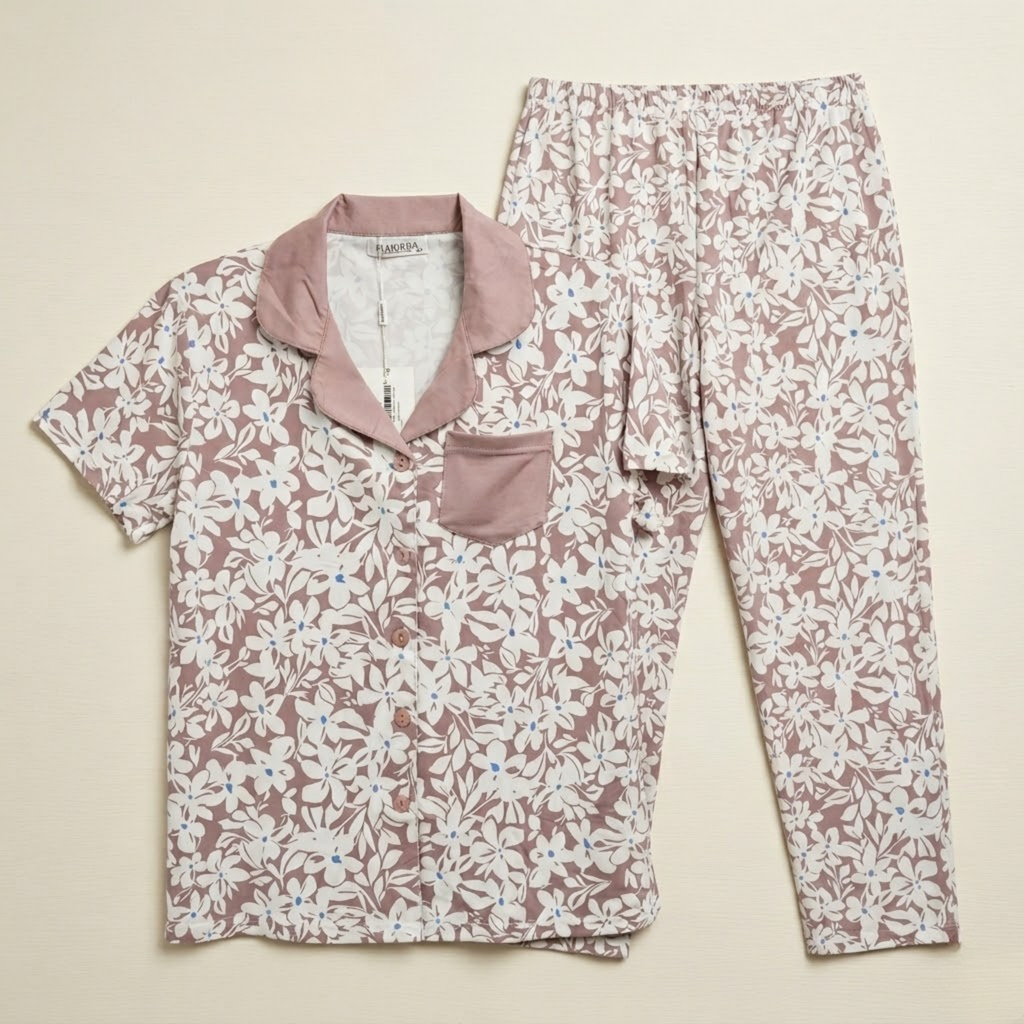 Womens Pajamas 2Pcs FG-2687