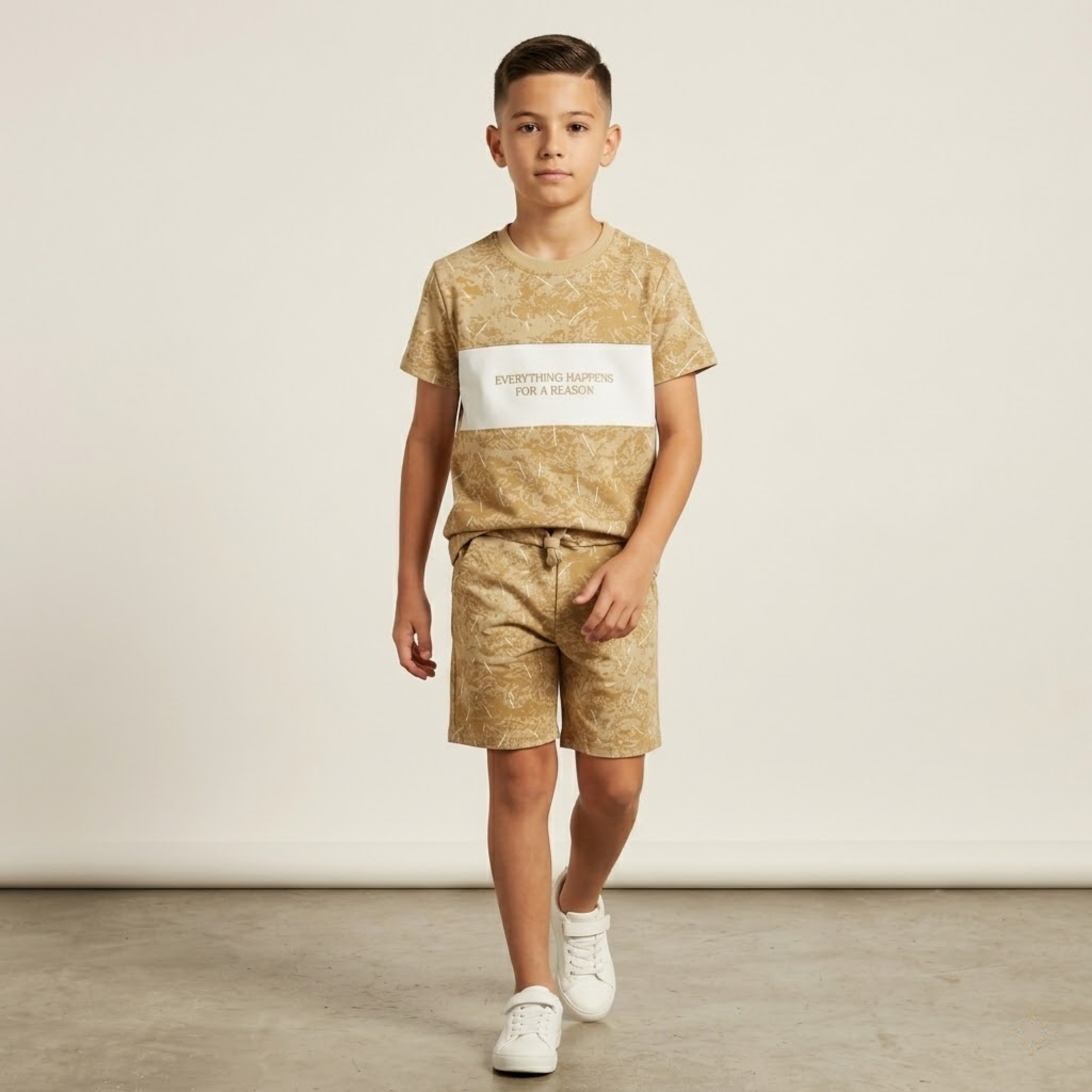 Boys H/S (w/shorts) MKT 5413C