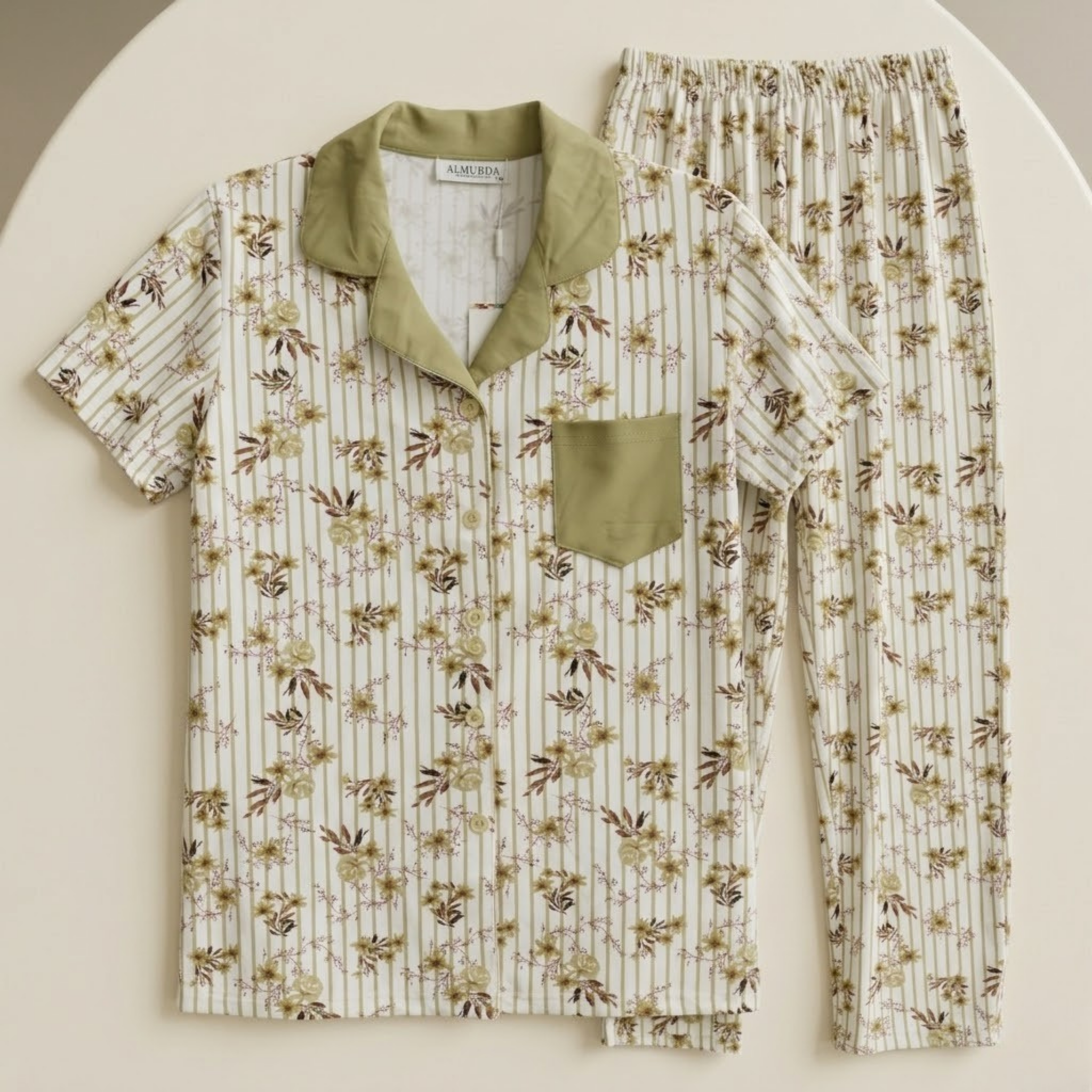 Womens Pajamas 2Pcs FG-2675
