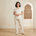 Deer Leaves Womens Pajamas