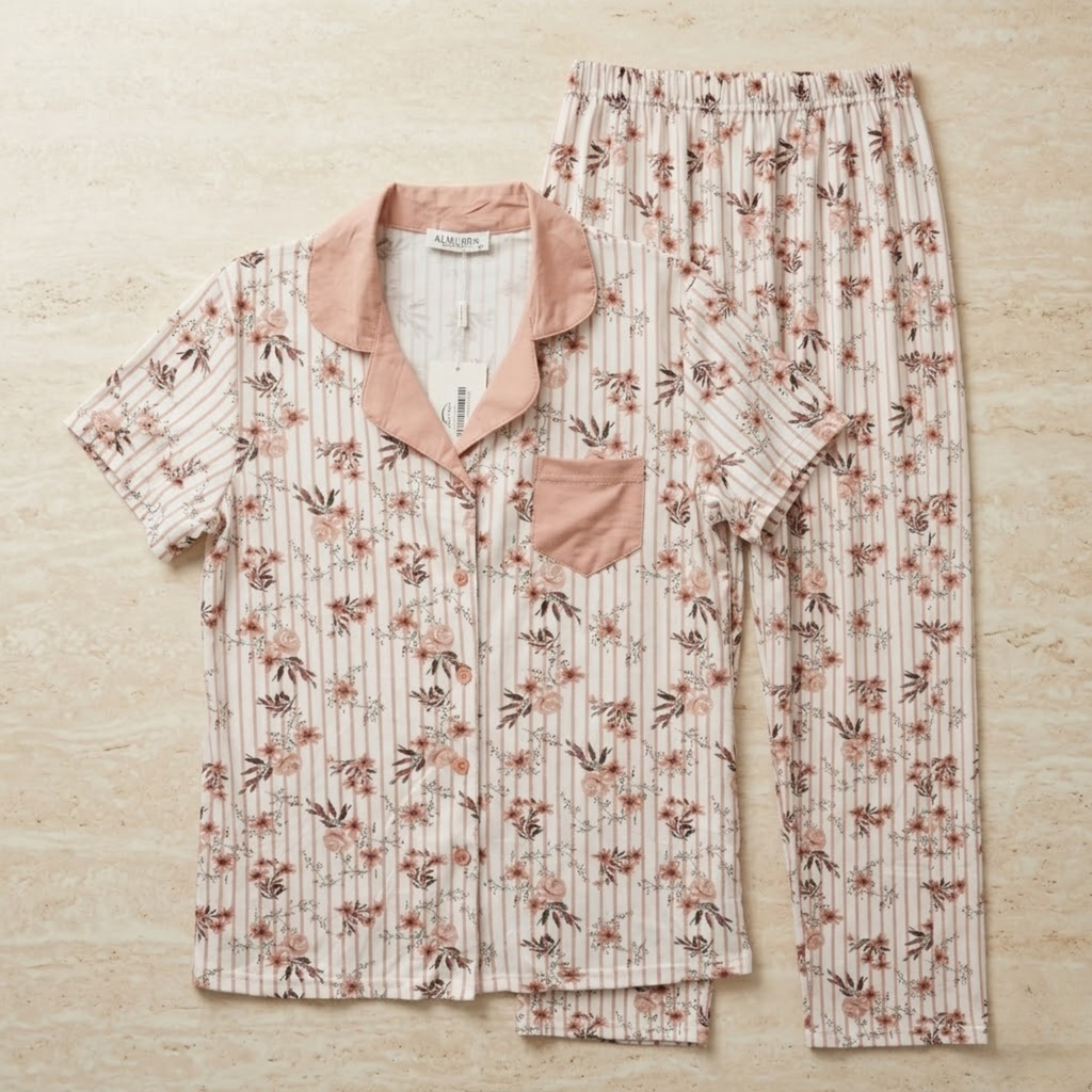 Womens Pajamas 2Pcs FG-2675