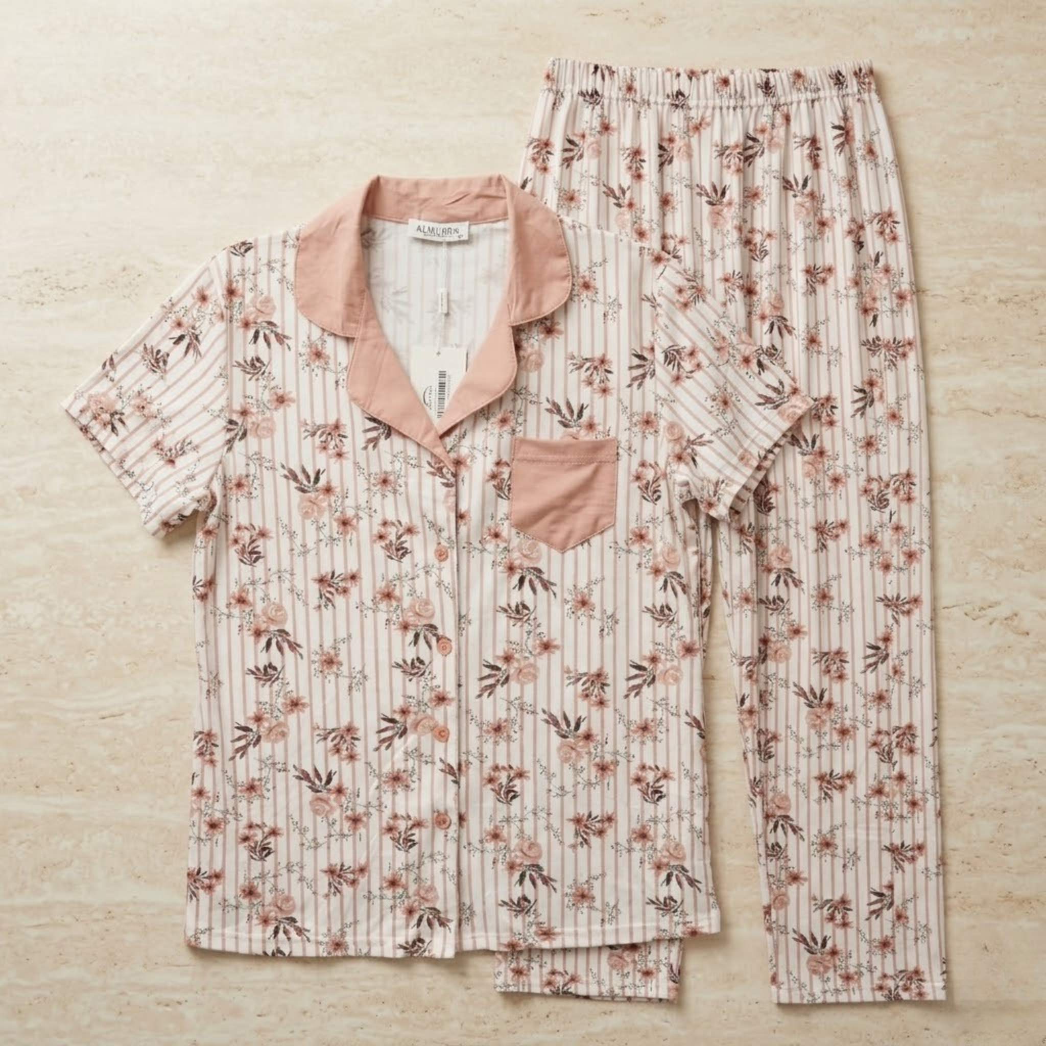 Womens Pajamas 2Pcs FG-2675
