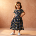 Girls Frock Space Friend