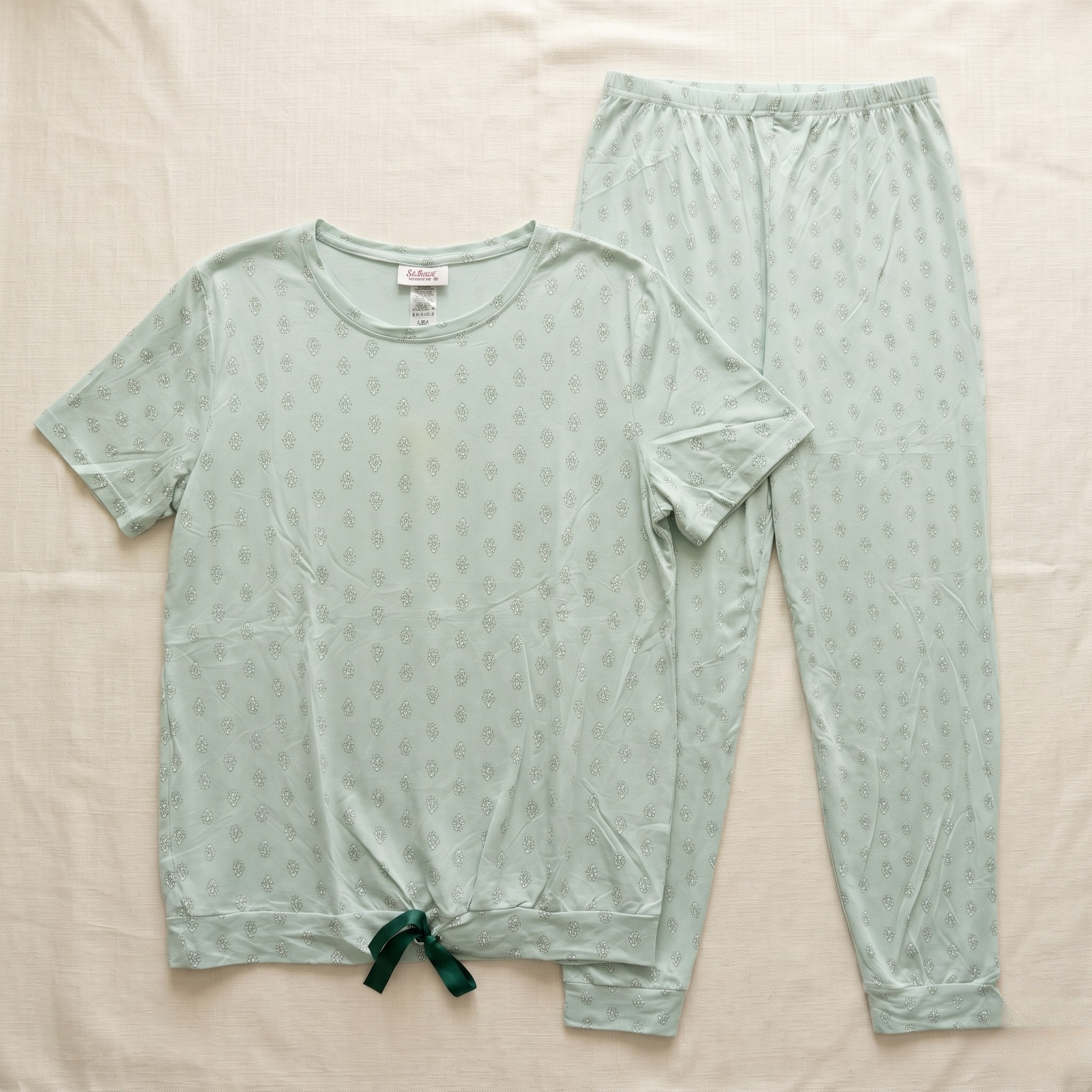 Plant Green Womens Pajamas