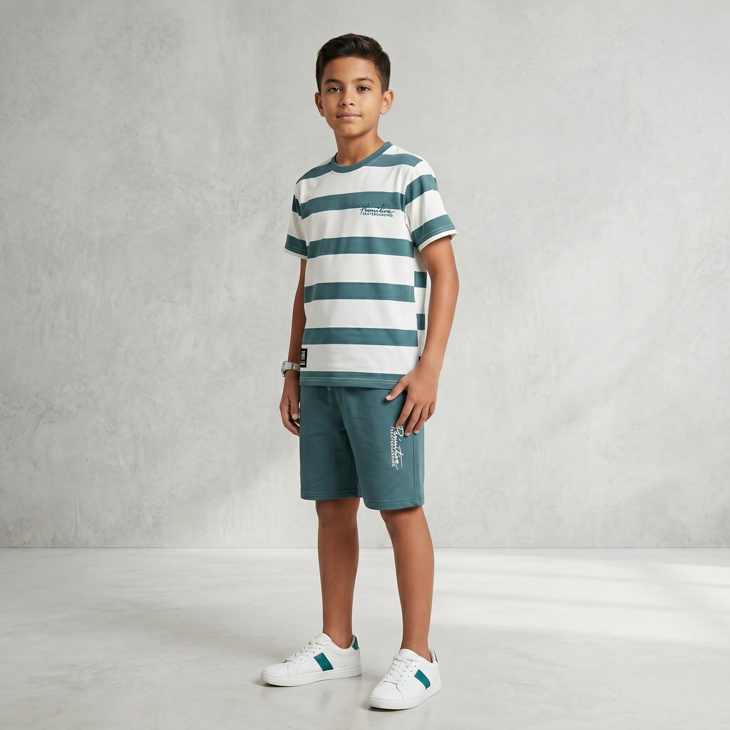 Boys H/S (w/shorts) MKT 5381C