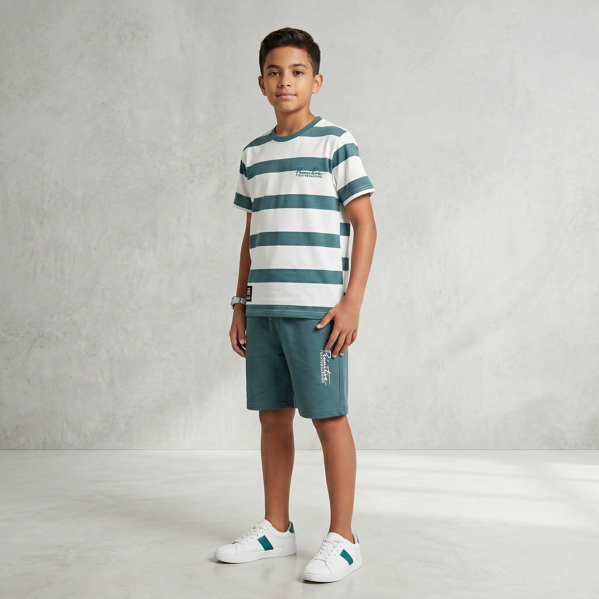 Boys H/S (w/shorts) MKT 5381C
