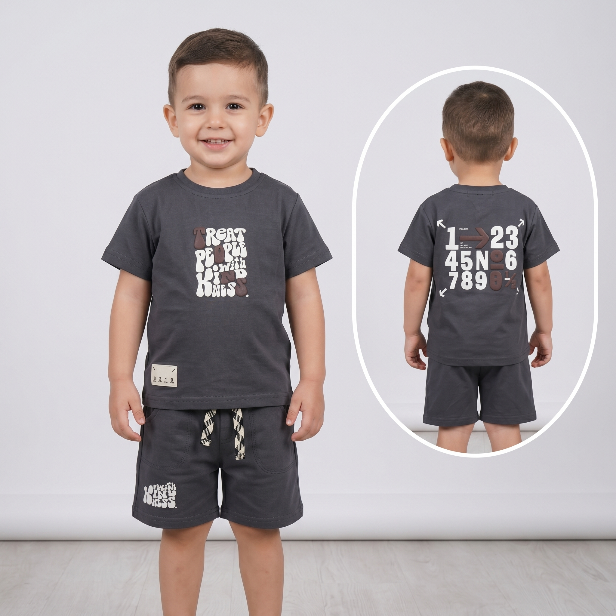 Boys H/S (w/shorts) MA-2524B