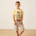 Flinstones Yellow Bermuda Set