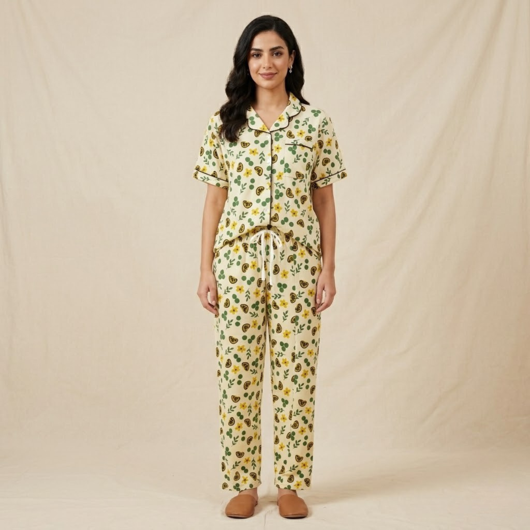 Womens Pajamas 2Pcs ST-2852