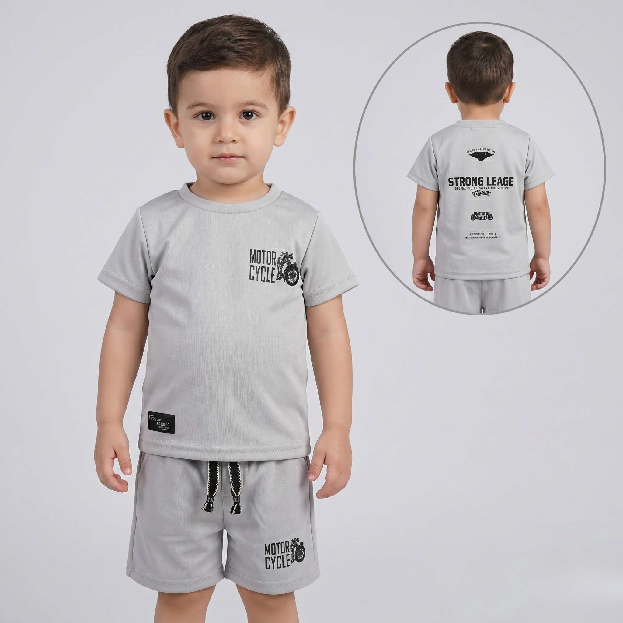 Boys H/S (w/shorts) MA-2574B