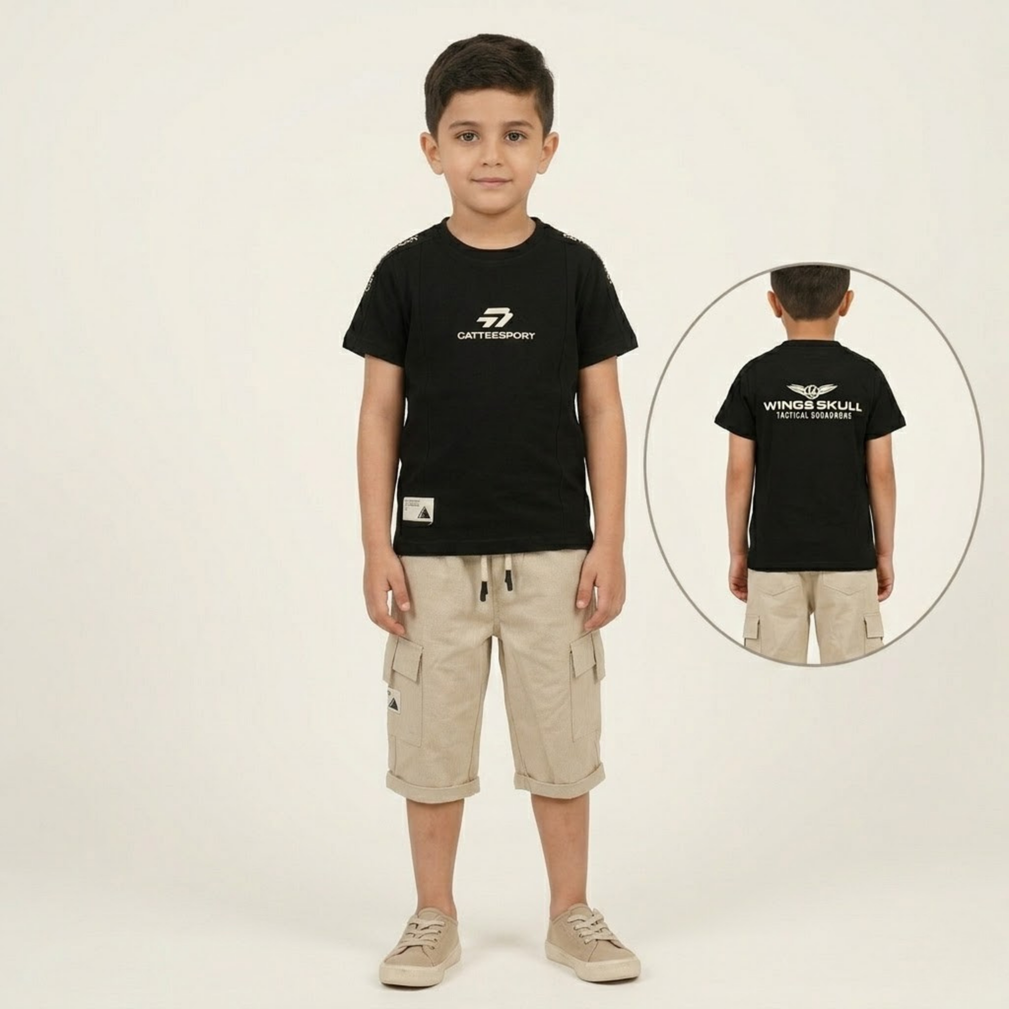 Boys H/S (w/shorts) SA-2550C