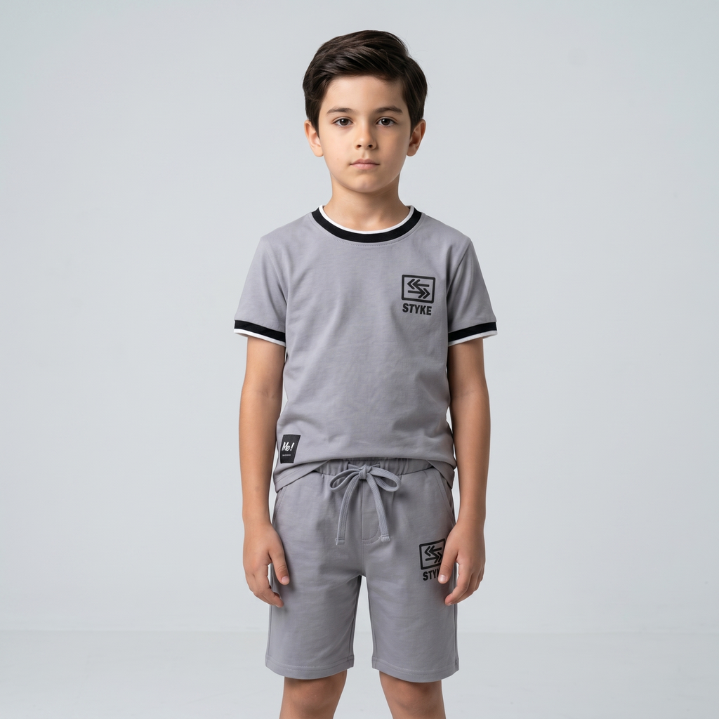 Boys H/S (w/shorts) MKT 5376C