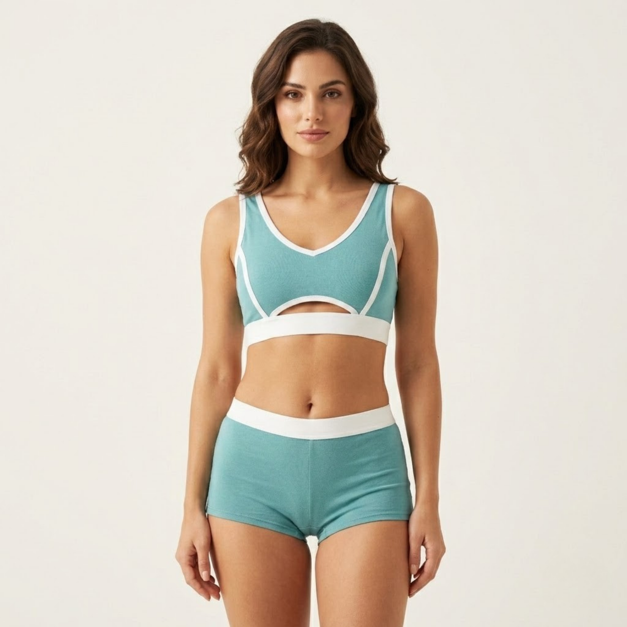 Sporty Style Suit Set 2231