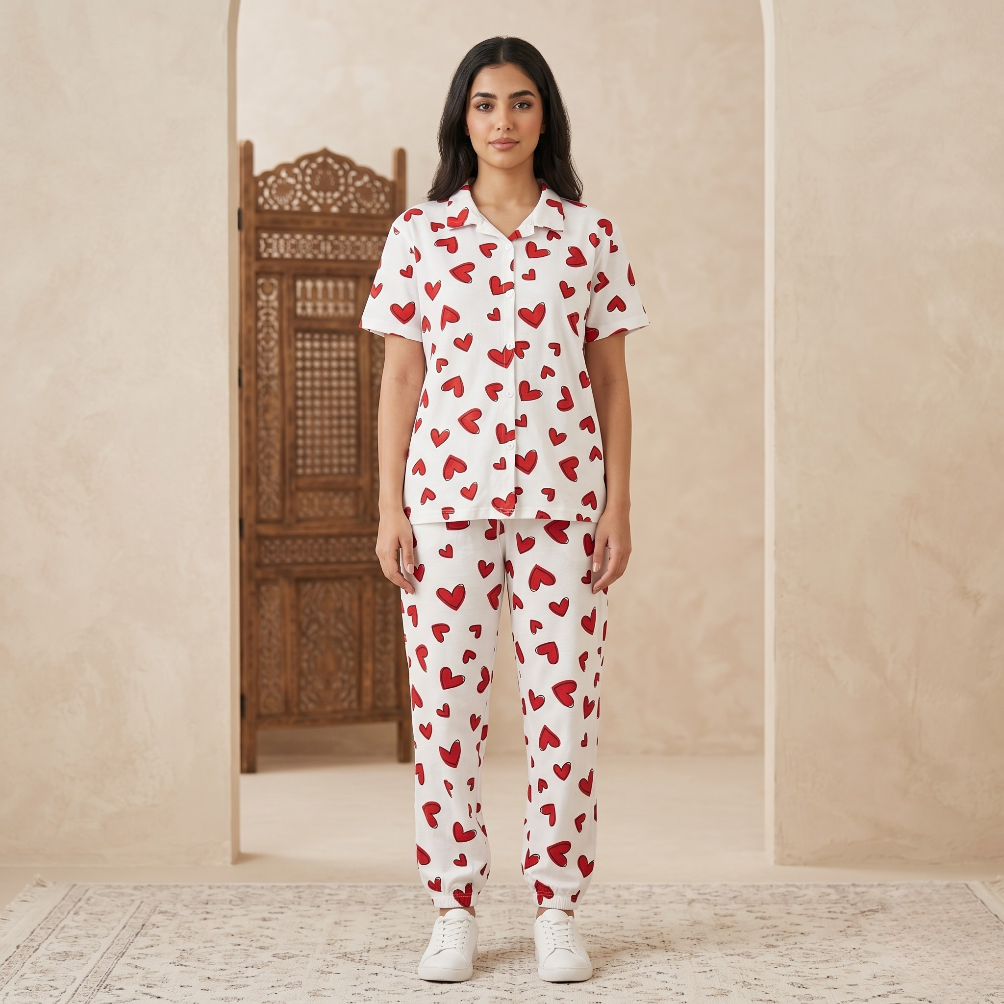 Womens Pajamas 2Pcs 003