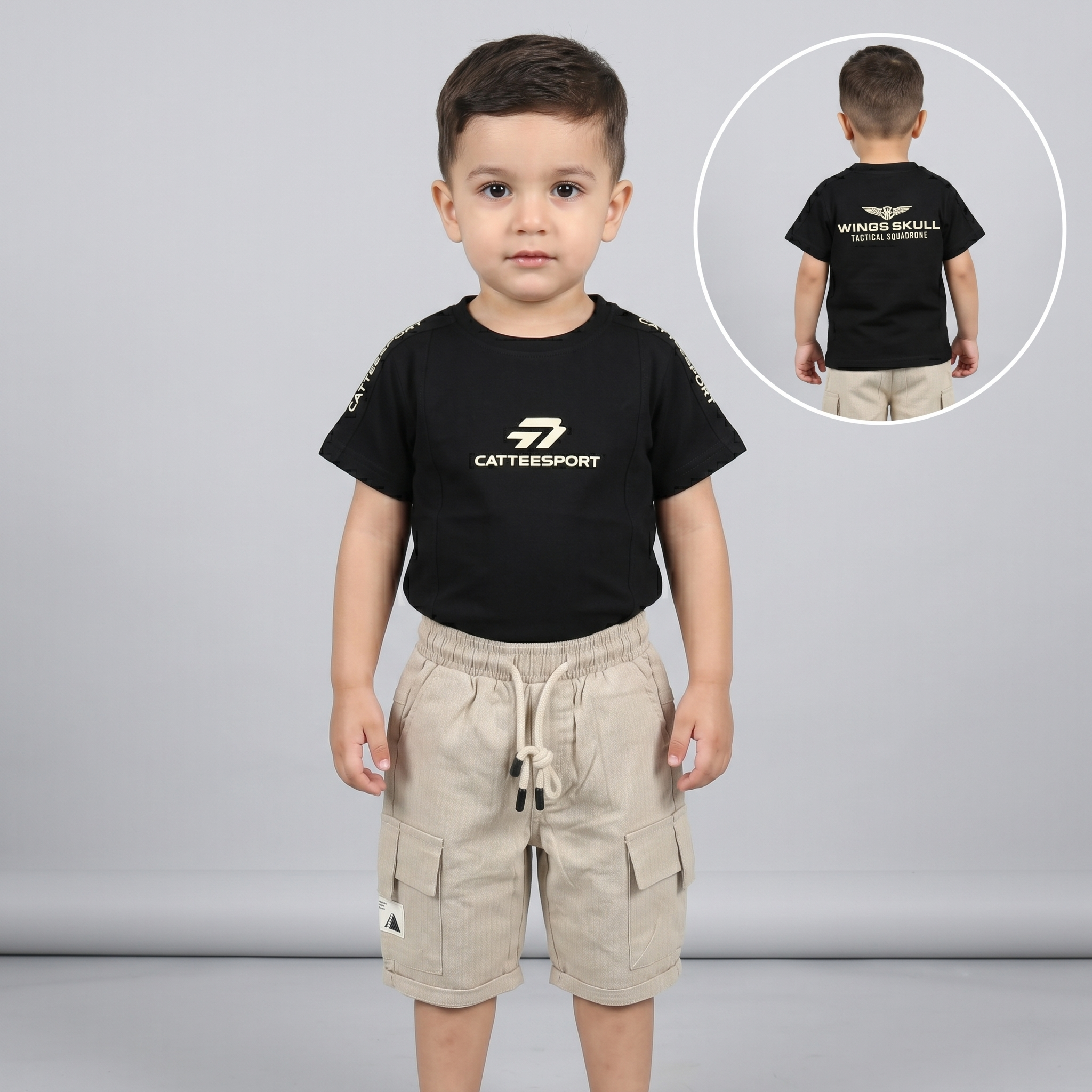 Boys H/S (w/shorts) SA-2550B