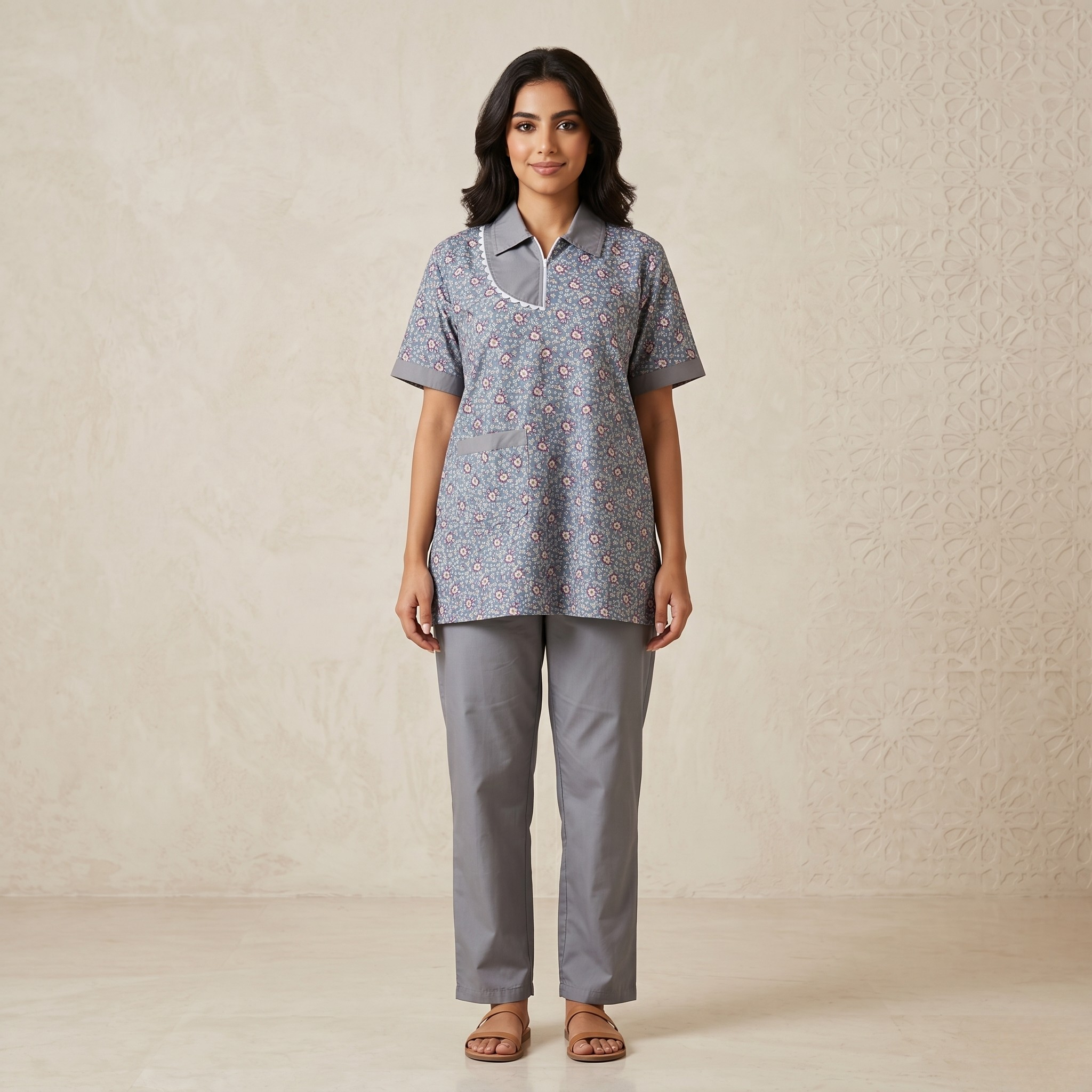 Printed Khaddama 2Pcs H/S 003