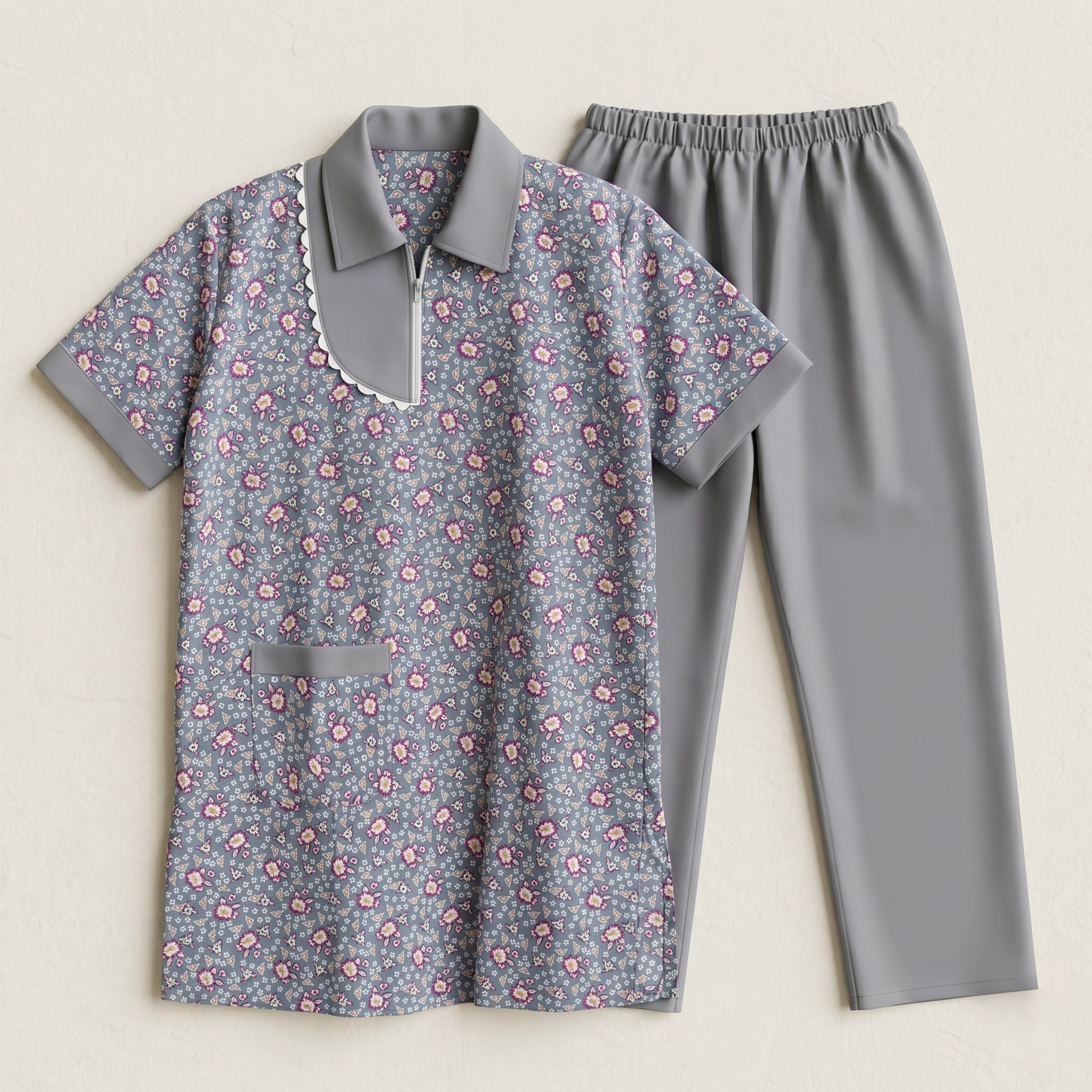 Printed Khaddama 2Pcs H/S 003